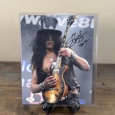 Foto firmata chitarrista Slash