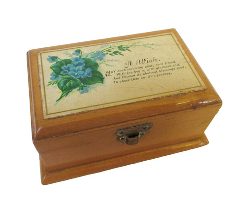 Antica scatola portagioie