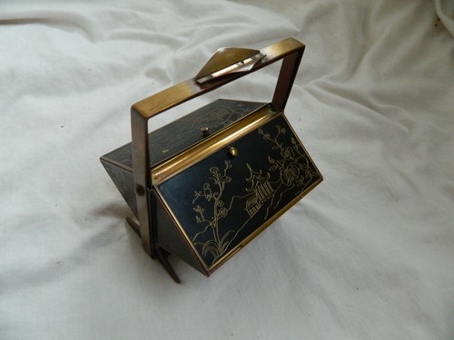 Vintage brass oriental - brass,