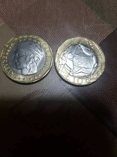 Mille lire argento - mille, in