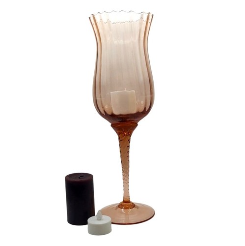 Hand blown glass - hand, holder