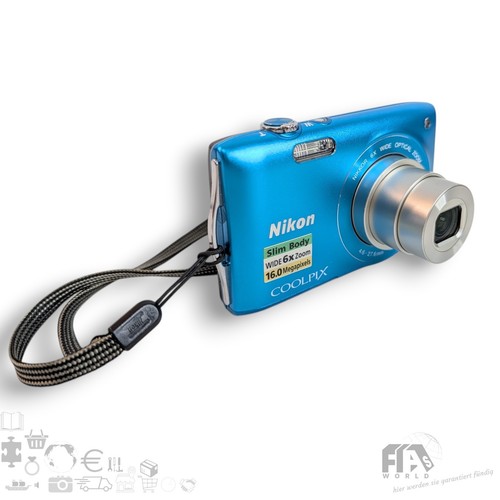 Nikon coolpix s3200 fotocamera - nikon,
