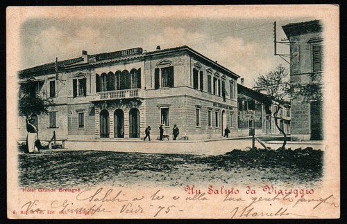 Cartolina viareggio hotel - cartolina,