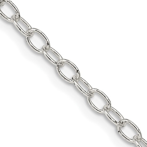 Collana catena cavo ovale