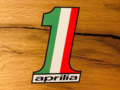 Adesivo aprilia one racing - adesivo,