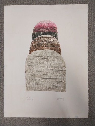 Kyu baik hwang - b, mezzotint