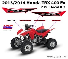 Adesivo decalcomania Honda TRX