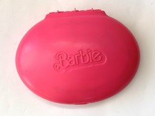 Barbie Vintage Makeup Case Mattel anni 80/90 con Specchio e Accessori Raro