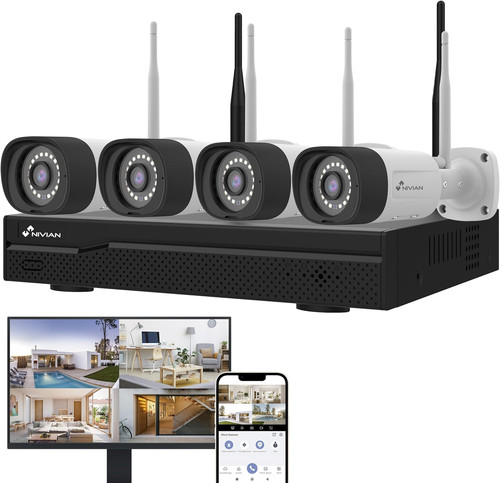 Kit videosorveglianza wifi - kit,