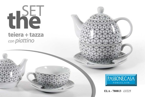 Set teiera tisaniera con tazza - set,