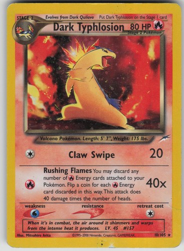 Pokemon tcg dark typhlosion - pokemon,