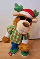 Peluche animato renna che