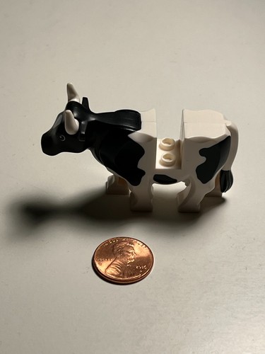 Lego mucca con corna - mucca, testa