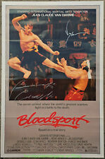 POSTER FILM BLOODSPORT JSA