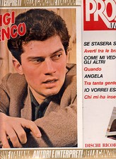 LUIGI TENCO 33 GIRI PROFILI