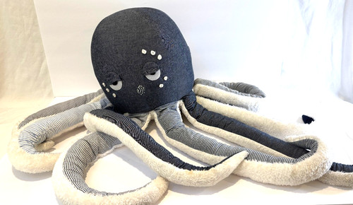 Peluche polpo denim - , jumbo