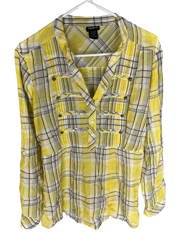 Top torrid taglia - torrid, giallo