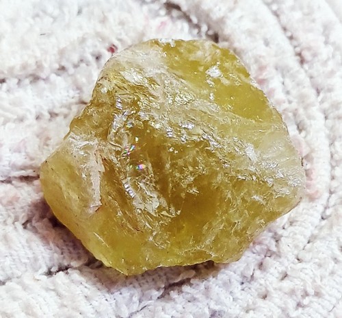 Naturale giallo limone topazio - giallo,