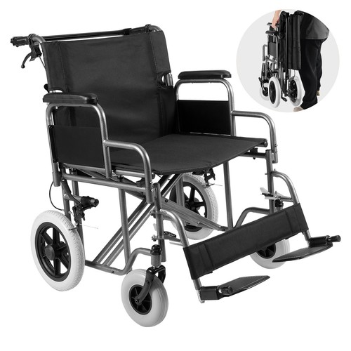 Sedia rotelle pieghevole in - a,