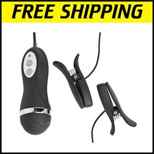 Pinza Elettrica Pronta da Viaggio con 10 Modalità di Vibrazione - Giocattolo Intimità di Coppia