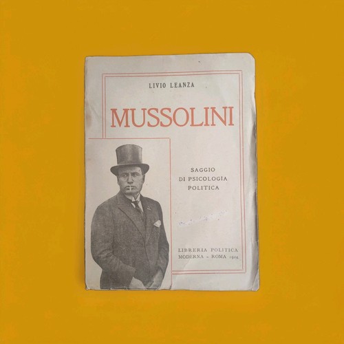 Livio leanza mussolini - leanza,