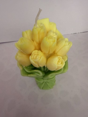 Candela decorativa cera - in,