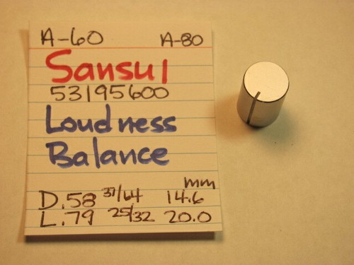 Sansui 53195600 manopola - 53195600,