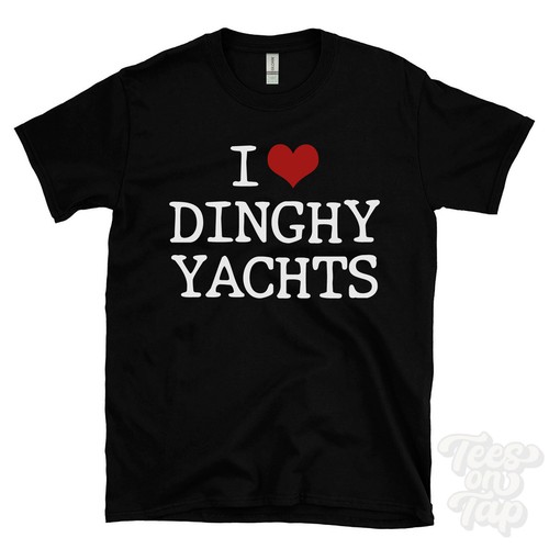 Maglietta love dinghy yacht - i,