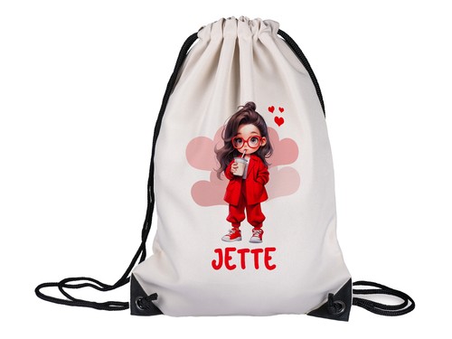 Borsa ginnastica con nome - borsa,