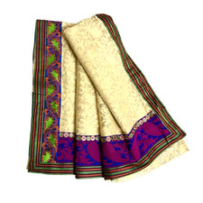 Beige Saree Vestito Donna