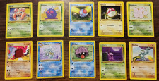 Lotto 10 carte Pokemon 1a