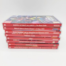 Lotto 8 scatole giochi Nintendo Switch in buone condizioni SOLO SCATOLE