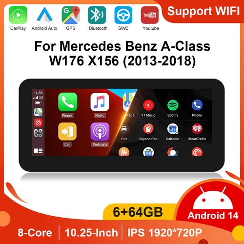 Android 14 car stereo - 10.25",
