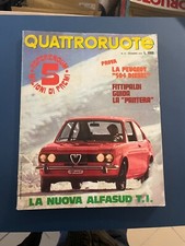 RIVISTA QUATTRORUOTE DICEMBRE 1973 N 216   ARTICOLI TRATTATI IN DESCRIZIONE