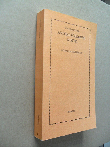 Antonio genovesi scritti - genovesi,
