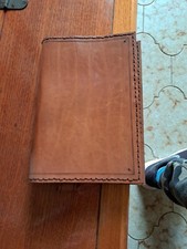 Custodia vintage cuoio per agenda o libro