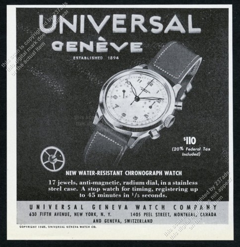Orologio cronografo universal - orologio,