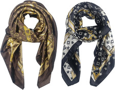 2 Pezzi Sciarpa Donna, Foulard