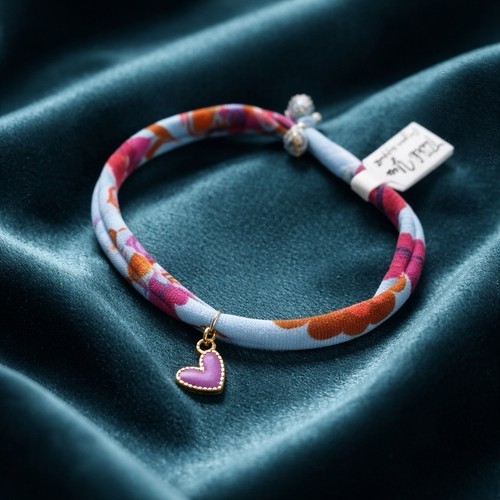 Bracciale colorato fantasia - colorato,