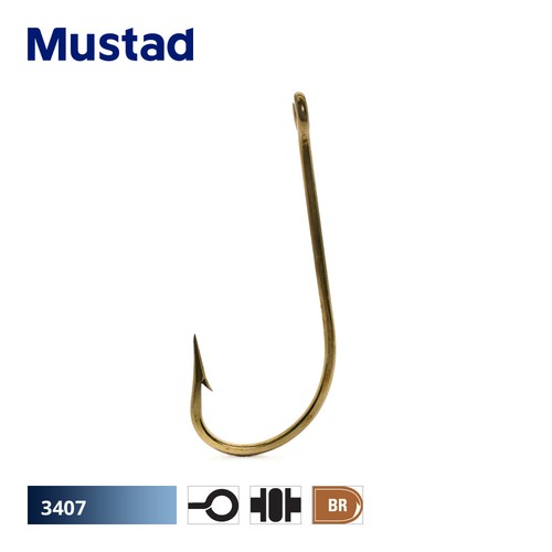 Mustad shaughnessy hooks - mustad,