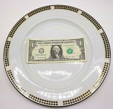 ROSENTHAL Black Checks Gold