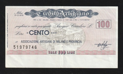 Italy credito artigiano - credito, 100