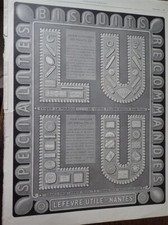 LU biscuits Nantes + carillon