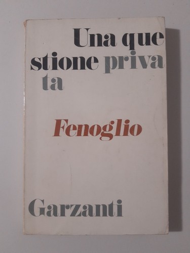 Una questione privata beppe - questione,