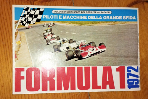 Inserto formula 1972 del - -,