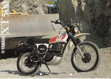 Yamaha XT 500 depliant
