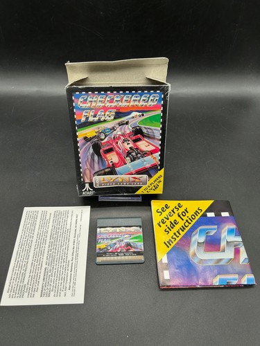 Checkered flag atari - checkered, |