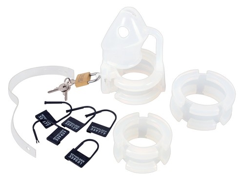 Cintura castità silicone - di,