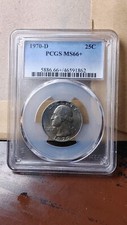 1970 D Washington quarto di