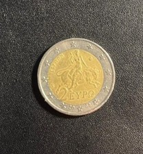 MONETA RARA 2 Euro Antica Grecia Zeus Toro 2002 